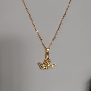 2 for 20$: Dove Pendant with Chain